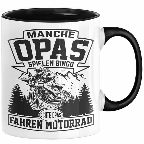 Motorrad opa tasse geschenk - opa,