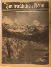 Heft  "Im traulichen Heim", Das Unterhaltungsblatt für Haus und Familie