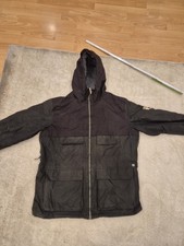 Button Snowboard-Jacke Herren