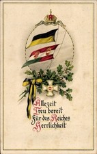 Ak Allezeit Treu bereit für des Reiches Herrlichkeit, KuK Armee,... - 11046603