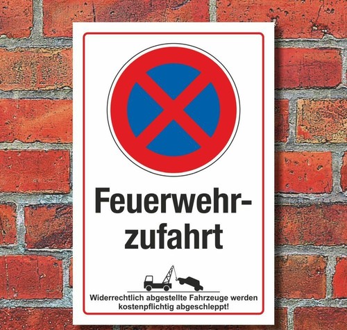 Schild halteverbot parkverbot - schild,