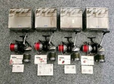 4× Daiwa Windcast X 5000 LD QD Angelrollen Karpfenrollen Weitwurf Karpfen Wels 