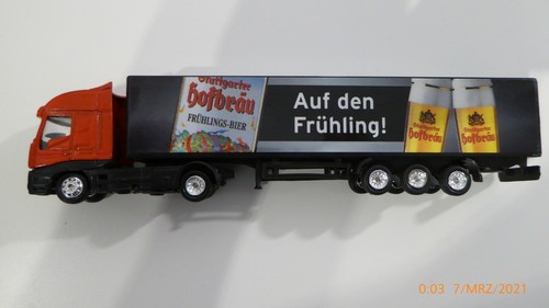 Werbetruck iveco sattelzug mit - iveco,