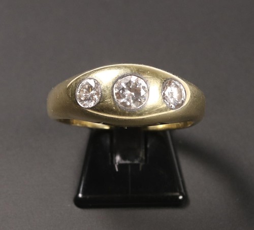 Schöner 585er gelbgold - gelbgold, ring