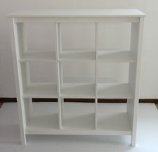 Regal, 9 Fächer, weiß