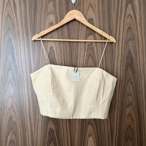 Zara creme kunstleder - kunstleder, träger