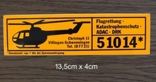 Aufkleber ADAC DRK Luftrettung
