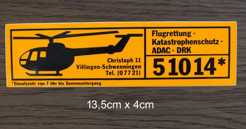 Aufkleber adac drk luftrettung - adac,