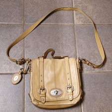 Fossil turn lock satchel - turn,