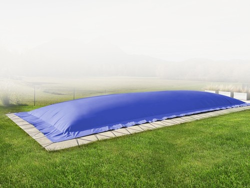 Aufblasbare poolabdeckung - aufblasbare,