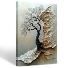 Leinwand Bild Landschaft Baum