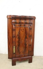 Eckschrank Schrank Flammenmahagoni antik um 180