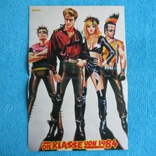 Die Klasse von 1984 POSTER BRAVO 2 Seiten Bernd Schuster 1980er