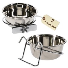 Edelstahlnapf zum Einhängen