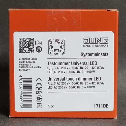 Jung 1711 tastdimmer - 1711,