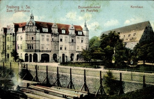 Freiberg sachsen zum - ak,