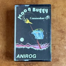 🌑 Moon Buggy (1983) / Commodore 64 C64 Tape / Anirog / getestet ✅