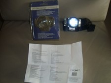 LED Stirnlampe Batteriebetrieb AAA  4,5 V verstellbarer Kopfriemen/Leuchtwinkel