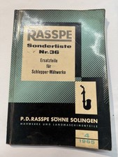 Original RASSPE Sonderliste