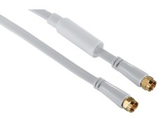 Hama 10m SAT-Kabel Flach