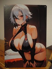 Blechschild  / Japan Girl sexi