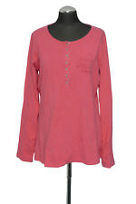 180 01 104 Gaastra Damen Shirt Gr. XXL himbeere Langarm stretch Rundhals Logo