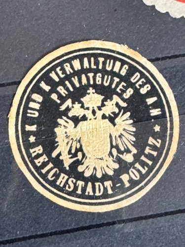 Reklamemarke siegelmarke - reklamemarke,