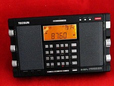 Tecsun H-501x PLL World Band Receiver / Audio Player in OVP - TOP
