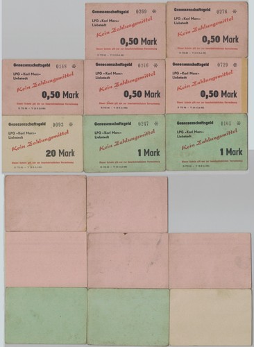 Banknoten bis 20 - 8,
