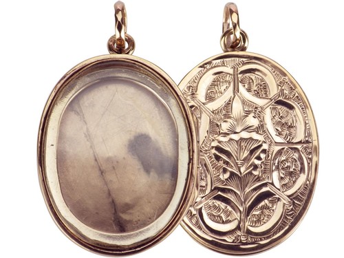 Jugendstil 333 rose - jugendstil, gold