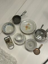 Konvolut Puppenstuben Geschirr * Töpfe * Teller * Backform usw. 