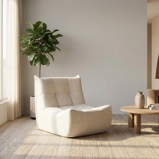 Chenille Boden-Loungesessel