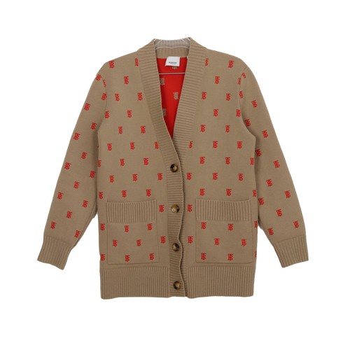 Burberry strickjacke monogram - burberry,