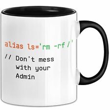 Programmierer Admin Tasse