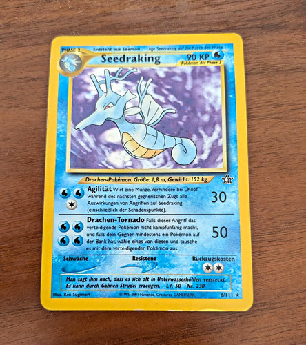 Pokémon tcg seedraking - pokémon, phase