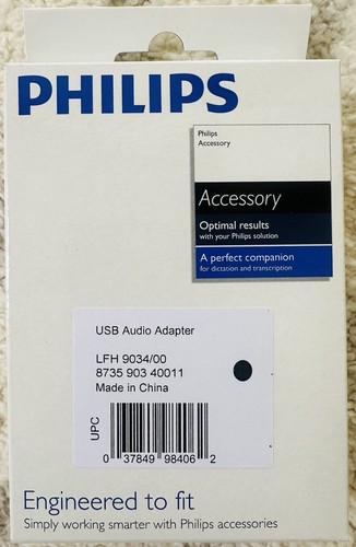 Philips lfh9034 usb - usb, ovp