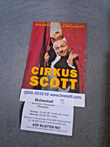 1999 plakat 60x40 - plakat, cirkus