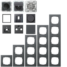 Gira E2 / System 55 Anthrazit