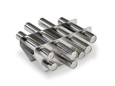 Trichtermagnet Magnetabscheider Edelstahl 180 x 170 x 75 mm