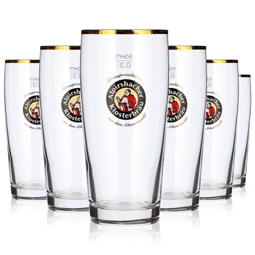 Alpirsbacher bier glas 3l - bier, 0,3l