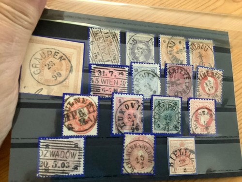 Alte briefmarken und - alte,