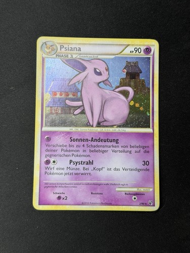 Pokémon karte psiana holo - pokémon,
