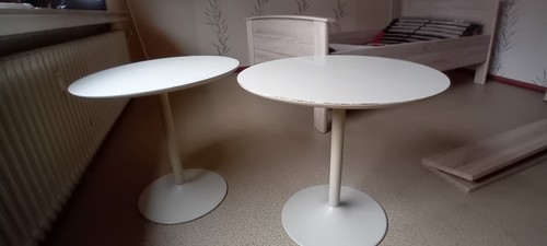 Opal beistelltisch 70er jahre - beistelltisch,