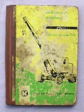 Bedienungsanleitung für den Lader T 172 von 1962 Handbuch