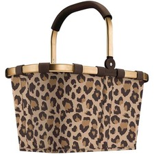 reisenthel® Einkaufskorb carrybag frame leo macchiato Kunstfaser leo...