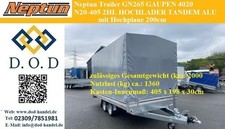 neuer Pkw Anhänger Tandem