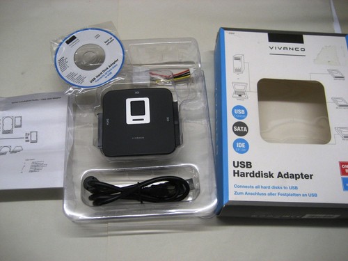 Vivanco usb harddisk adapter - usb,