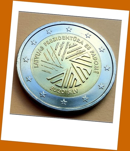 Euro gedenkmünze lettland - 2,