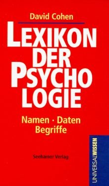 Lexikon der psychologie - lexikon,