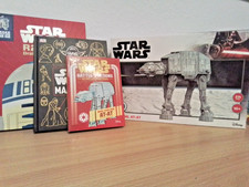 Revell 4D Puzzle 00322| Star Wars - Imperial AT-AT + R2-D2 + AT-AT klein + Buch